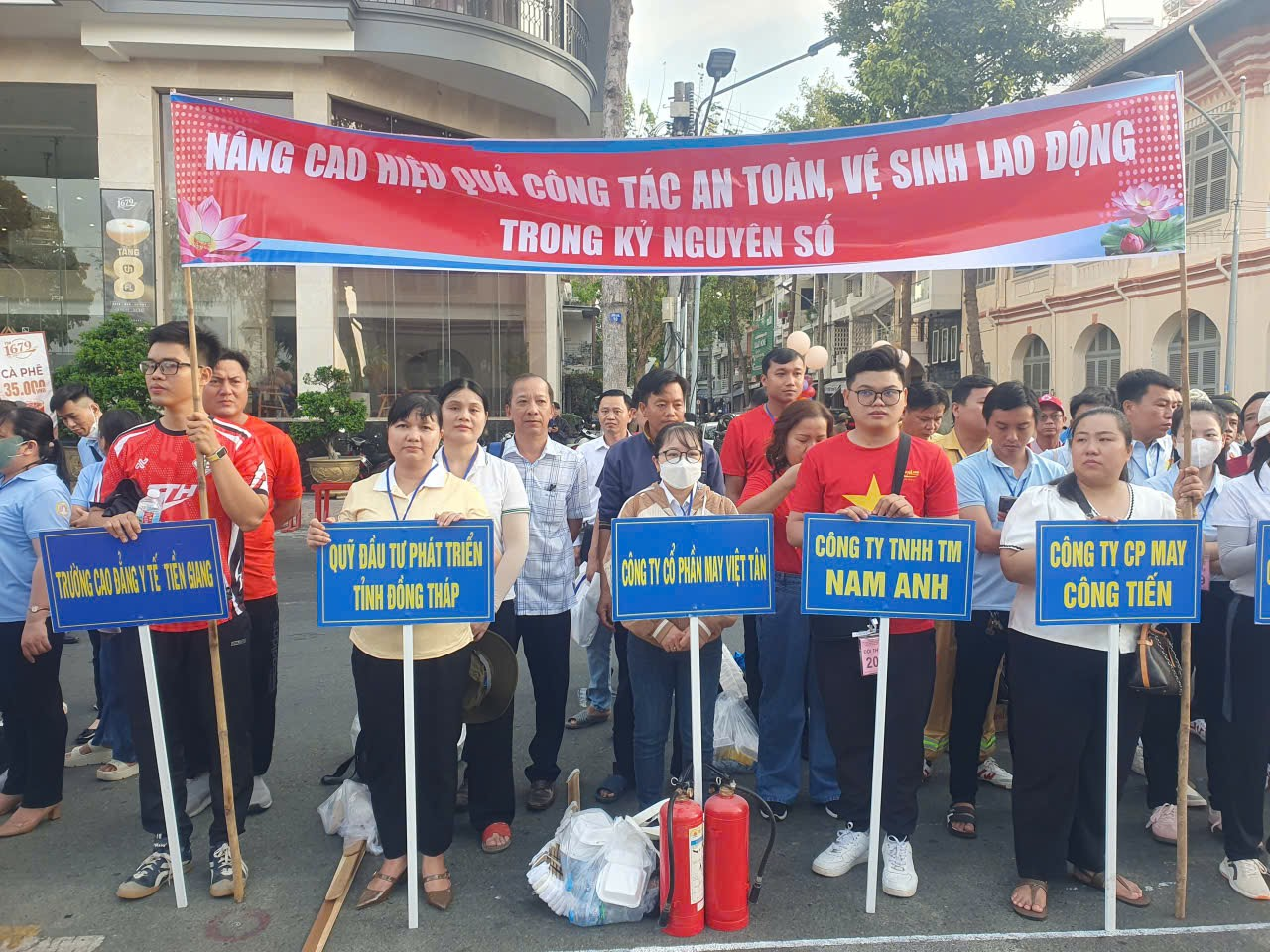 Đồng Tháp: Sôi nổi Hội thi An toàn, vệ sinh lao động – Phòng, chống cháy nổ lần thứ XXVI